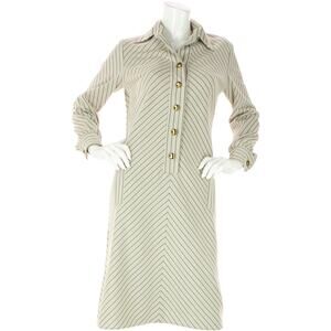 60s Vintage Brocks Norman Watt Knits Work Office Career Secretary Mod Dress